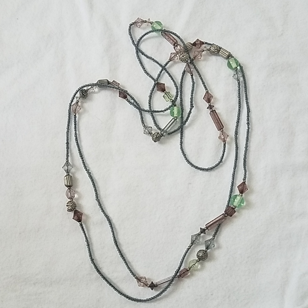 Doubled up necklace